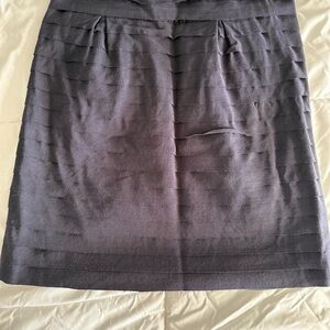 Anthropologie Navy Blue  Women's Skirt Leifsdottir